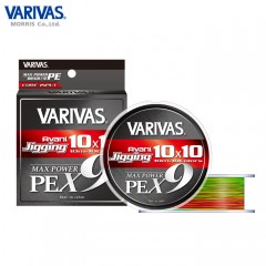 VARIVAS Avani Jigging 10X10 Max Power PE X9 600m 4No./68lb No. 5/80lb