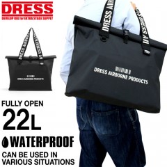 ドレス　防水トートバッグ　22L　Sサイズ　DRESS　WATERPROOF TOTE BAG　