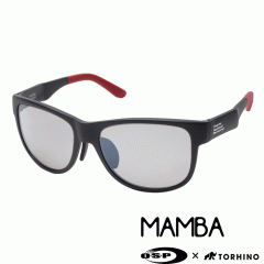 OSP*TORHINO Polarized sunglasses Mamba matte black with mirror