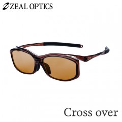zeal optics(ジールオプティクス) 偏光サングラス　クロスオーバー　F-1626　＃ラスターオレンジ　ZEAL　CROSS OVER　