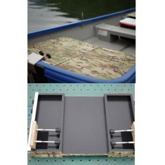 アルカス　レンタルボート用リアデッキ　折り畳み式　X-Pac　マルチカムカラー　ULCUS　