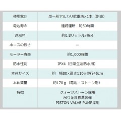 富士灯器/ふじとうき　パワーポンプ　FP-800