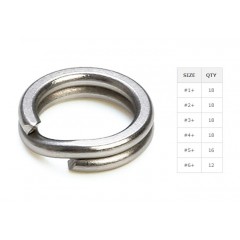 Decoy R-11 Split Ring EX Silver