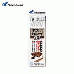 Hayabusa N-502 Throwing kiss flatfish balance type basic 2 hooks