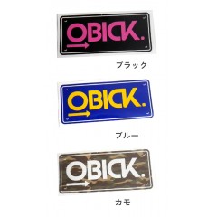 オービック　オービックステッカー　OBICK　9×20cm　【ステッカー】