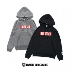 バスブリゲード　ボックスBRGDロゴフーディ　【BXHD101】BASS BRIGADE　