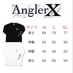 【全2色】アングラーエックス　アームプリント長袖　AnglerX