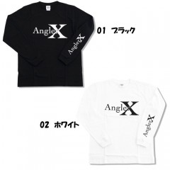 Angler X chest & arm print long T