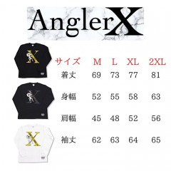 【全2色】アングラーエックス　KEEP X　ロンT　AnglerX