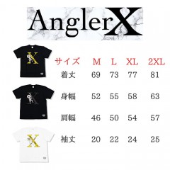 Angler X KEEPX black label short-sleeved T