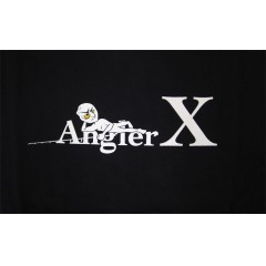 【全3色】アングラーエックス　ビッグシルエット半袖T【アングリーアングラーマン】AnglerX