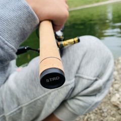 [Area trout beginner set] Stride area trout rod ST-TR60L + Daiwa 20 Crest LT2000S (with nylon line size 0.8)