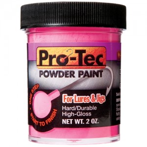 Pro-Tec　Powder Paints/パウダーペイント　ジグヘットのヘッドを塗装するパウダー