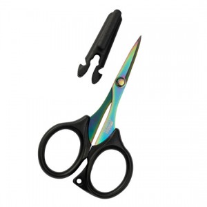 Abu Garcia　Curved Blades PE Scissors 105　