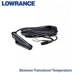 ローランス　スキマー型水温センサー内臓振動子　DSI用　電源コード一体　455/800khz　LOWRANCE