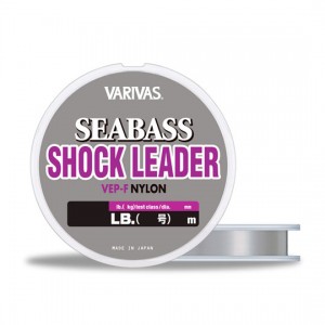 VARIVAS Sea Bass Shock Leader (Nylon) 10LB.～20LB.