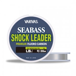 VARIVAS Seabas Shock Leader Fluorocarbon 10LB.～16LB.