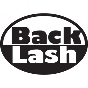 Backlash original logo sticker 120 size