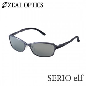 zeal optics(ジールオプティクス) 偏光サングラス　セリオエルフ　F-1190　＃トゥルビューフォーカス　シルバーミラー　ZEAL　SERIO elf