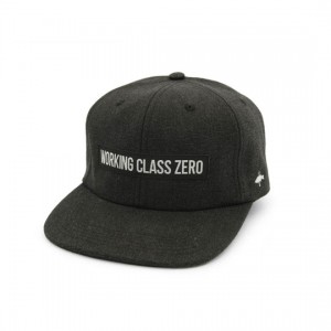 ワーキングクラスゼロ　スタンダードハット　ブラック　WORKING CLASS ZERO　Standard Hat　