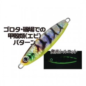 RUDIE’S（ルーディーズ） 根魚メタル 20g 黒蝦グロー