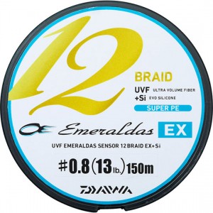 Daiwa UVF Emeraldas sensor 12 blade EX+Si 150m No. 0.6/13lb