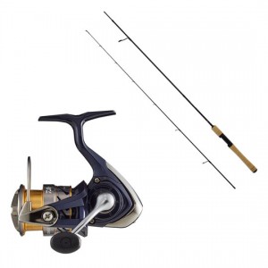 [Area trout beginner set] Stride area trout rod ST-TR60L + Daiwa 20 Crest LT2000S (with nylon line size 0.8)