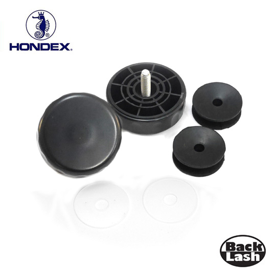 HONDEX/ホンデックス　架台用パーツ3点セット　ノブボルト、架台用ワッシャー、防振ゴム/GB200用