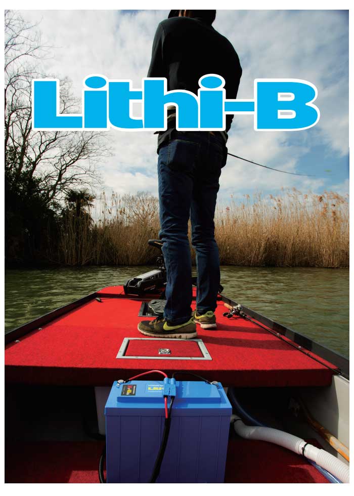 Lithi-B（リチビー） リチウムイオンバッテリー　12V100Ah　12.3kg