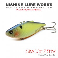 NishineLureWorks　Simcoe75　HW