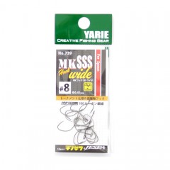 Yarie MK Hook SSS Wide No.739 15 pieces