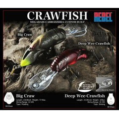 Megabass/メガバス　レーベルコラボ/CRAWFISH　Deep Wee Crawfish/ディープウィークロウフィッシュ