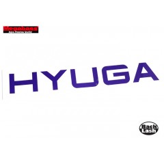 Megabass Huga  Cutting sticker 40 cm # Purple HYUGA [Sticker]