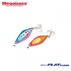Megabass Metal X Flat Glider  40g METAL-X FLAT GLIDER