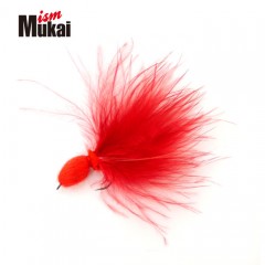 【全3色】ムカイフィッシング　ライトボム　ロングフェザー　1.6g　MUKAI FISHING　