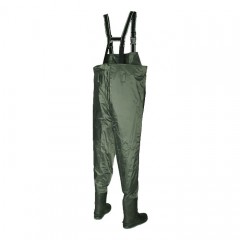 Hanshinkiji MW-106 dry mesh waders chest high rounded tip
