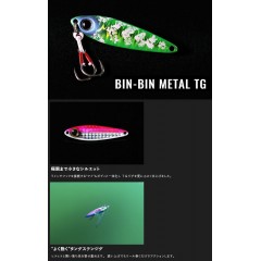 Jackall BIN-BIN METAL TG 100g [Tungsten Metal Jig]