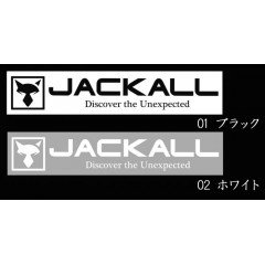 ジャッカル　カッティングステッカー　長方形　Mサイズ　JACKALL
