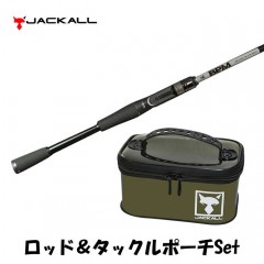 [Rod & Tackle Pouch S Set] Jackal 22BPM B2-C67MH+HD + Tackle Pouch S