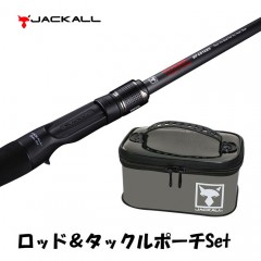 [Rod & tackle pouch S set] Jackal BPM BP-C70M + ST  + tackle pouch S