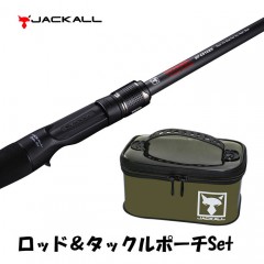 [Rod & tackle pouch S set] Jackal  BPM BP-C610M+ + tackle pouch S