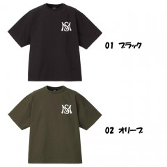 【全2色】エバーグリーン　MSモード　マイクロフリップルーズフィットTシャツ　EVERGREEN