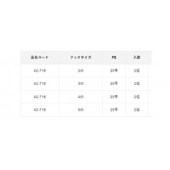 がまかつ　42718　P-フレックス　MH　青物ツイン　2/0-5/0　Gamakatsu　