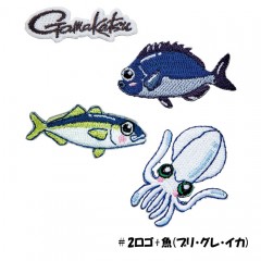 Gamakatsu embroidery sticker GM2567