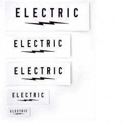 Electric Underbolt Logo Sticker Pack ECA03