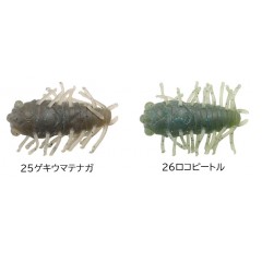 【全6色】ティムコ　クリッタータックル　コゼミムシ　ECO　43mm　TIEMCO