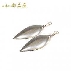 NIHONNO BUHINYA Willow type blade (with B.B swivel) No.4 stainless steel 2 pieces