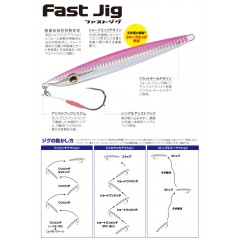 メジャークラフト　ファストジグ　100g　Major Craft　Fast Jig　