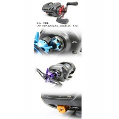 SLP Works color mechanical brake knob with click sound/for Daiwa