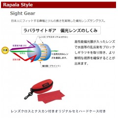 RaPaLa/ラパラ　サイトギア/偏光グラス　RSG-SC12